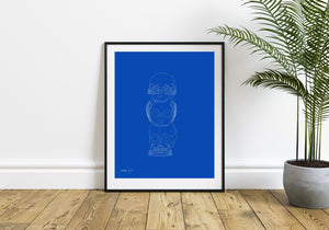 #1025 See No Evil Fine Art Print